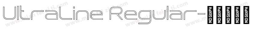 UltraLine Regular字体转换